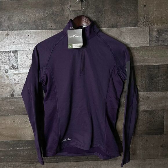 NWT Eddie Bauer 1/2 Zip Pullover Small - Picture 1 of 5